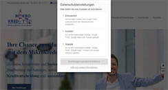 Desktop Screenshot of mikrokredit-sh.de